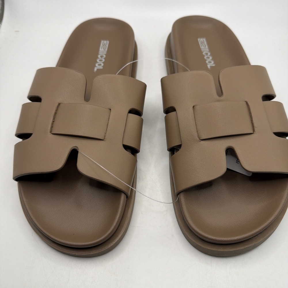 32 Degrees Womens Sandals Tan‎ Slip-On Soft EVA Cushioned Shower. Size 11. New